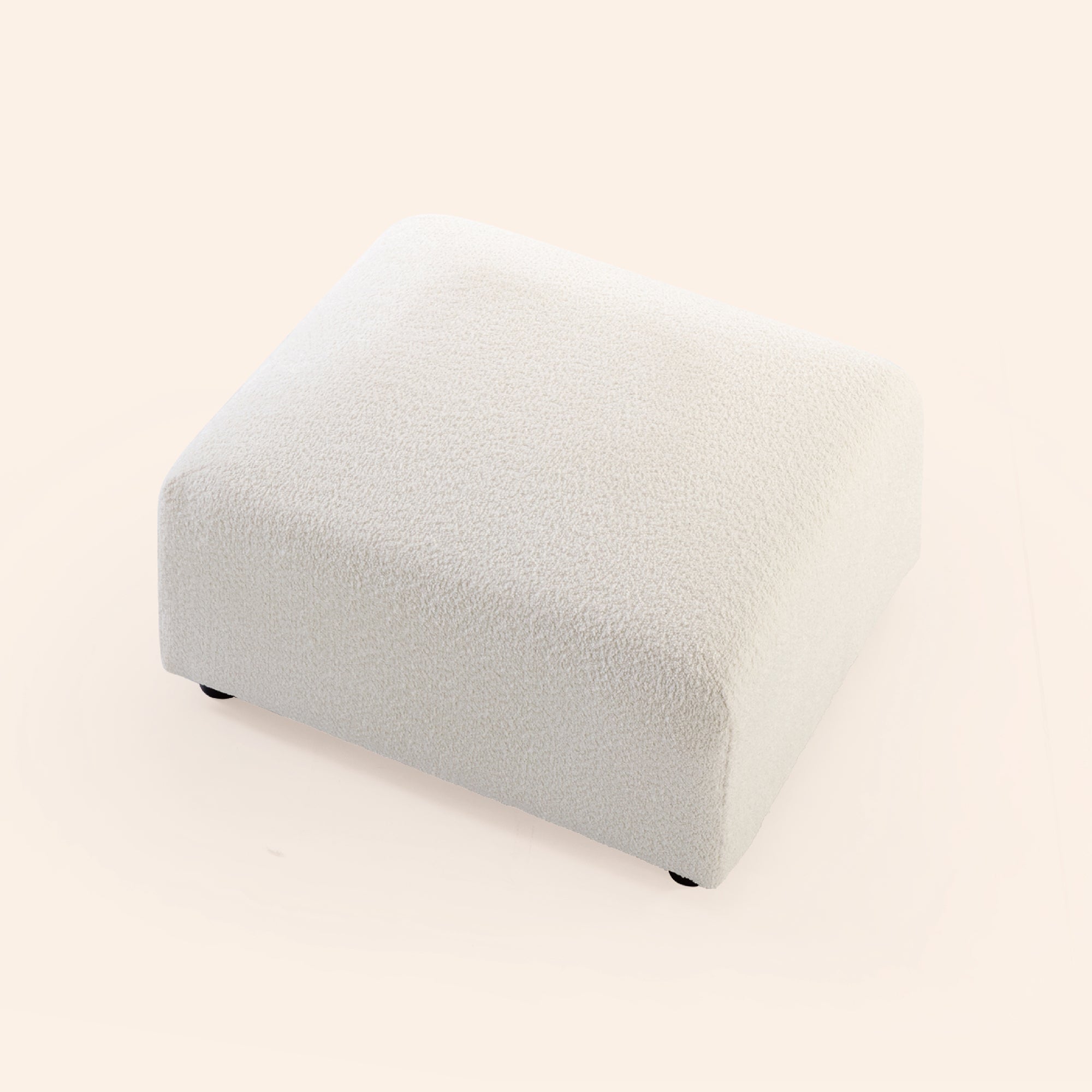 Boucle Modular Sofa Extension Pieces