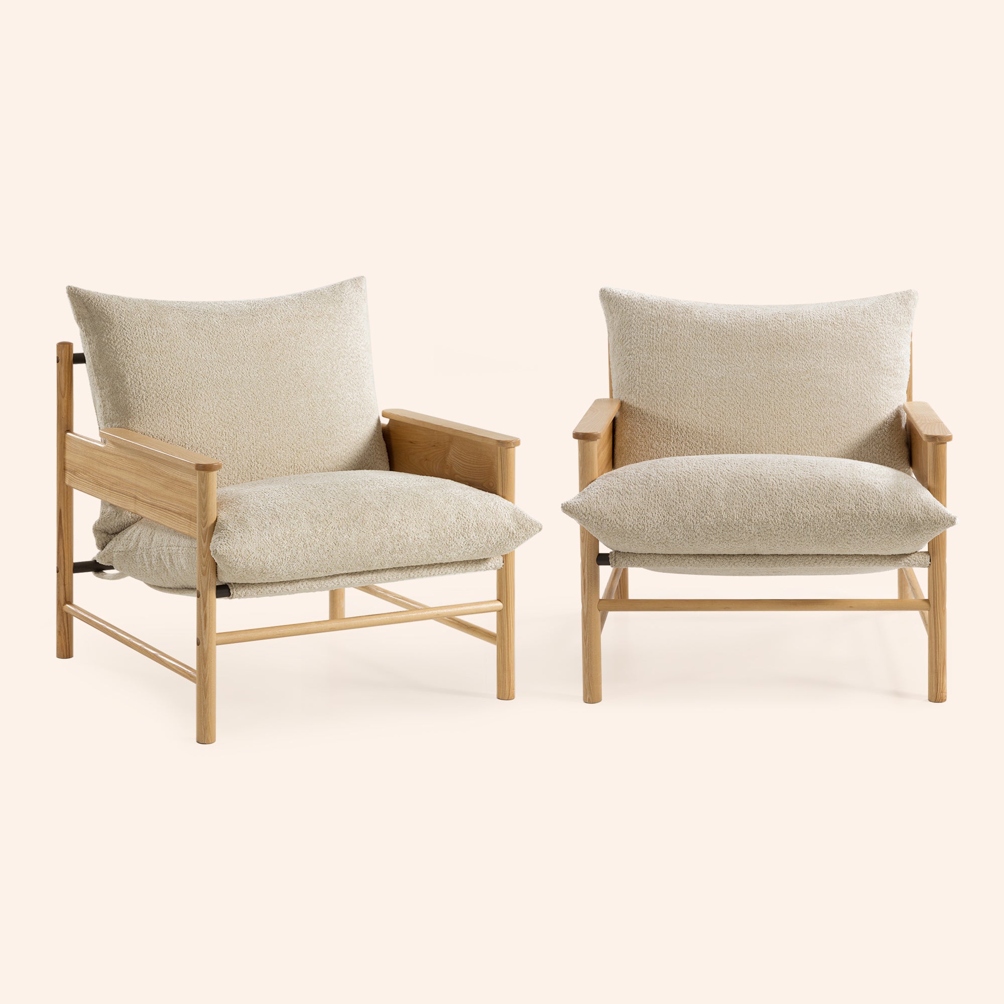 Wood Sling Chair